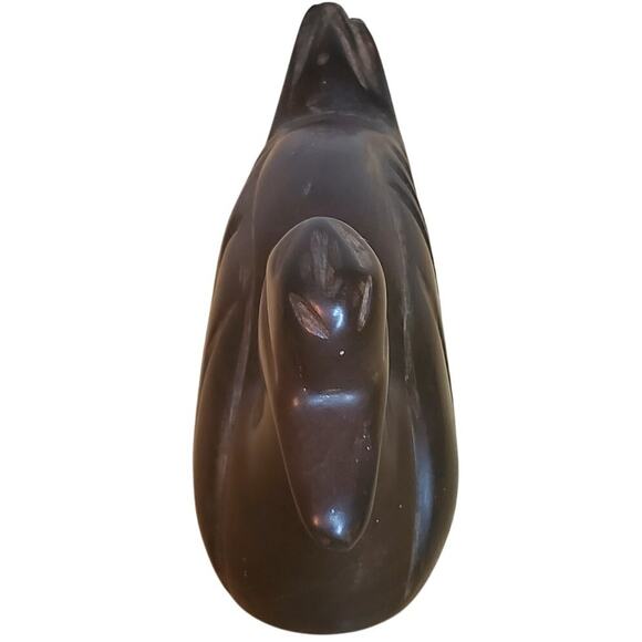 Wooden Duck Decoy Decor Vintage Carved 3.5" - Picture 7 of 10